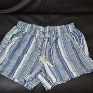 Briggs New York Boho Striped Shorts